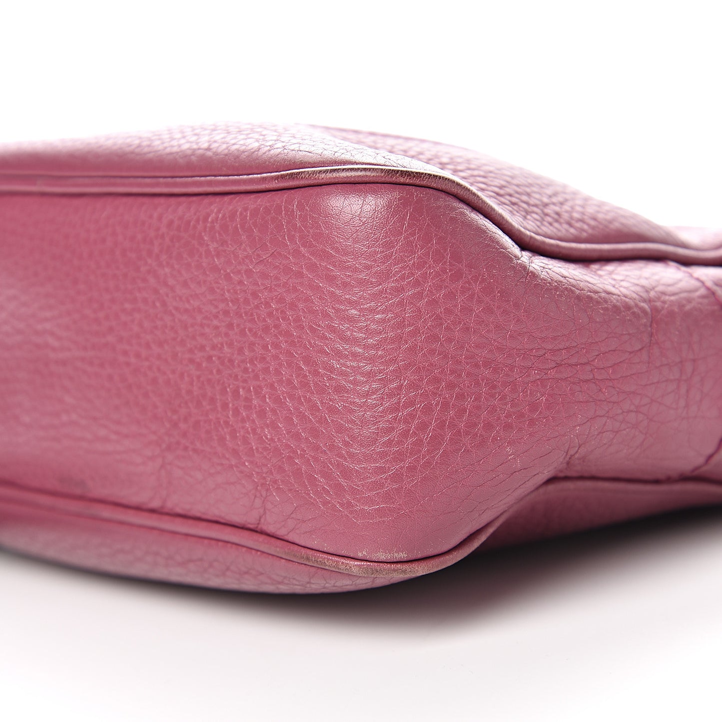 Pebbled Calfskin Small Soho Disco Bag Peonia Flower