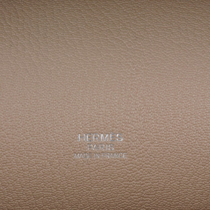 Hermes Taurillon Clemence Jypsiere 31 Gris Tourterelle 6 of 7