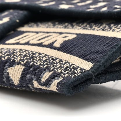 Christian Dior Oblique Slim Saddle Pouch Blue 9 of 10