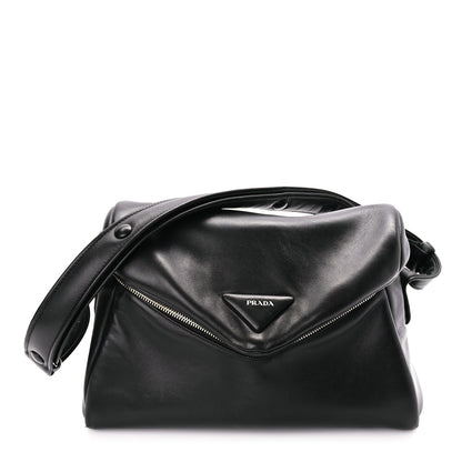 Prada Nappa Padded Signaux Bag Black 1 of 8