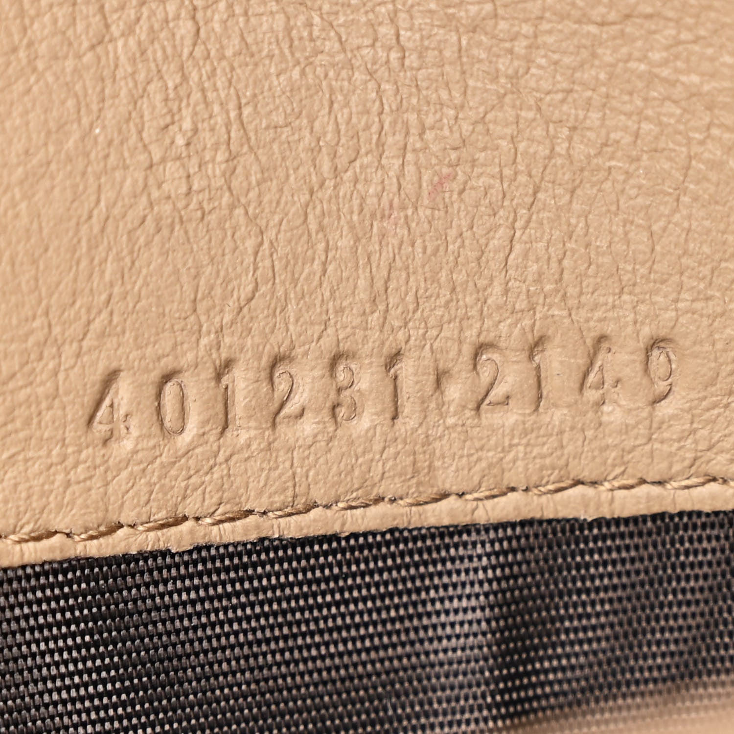 Gucci GG Supreme Monogram Mini Dionysus Chain Wallet Beige Taupe 9 of 13