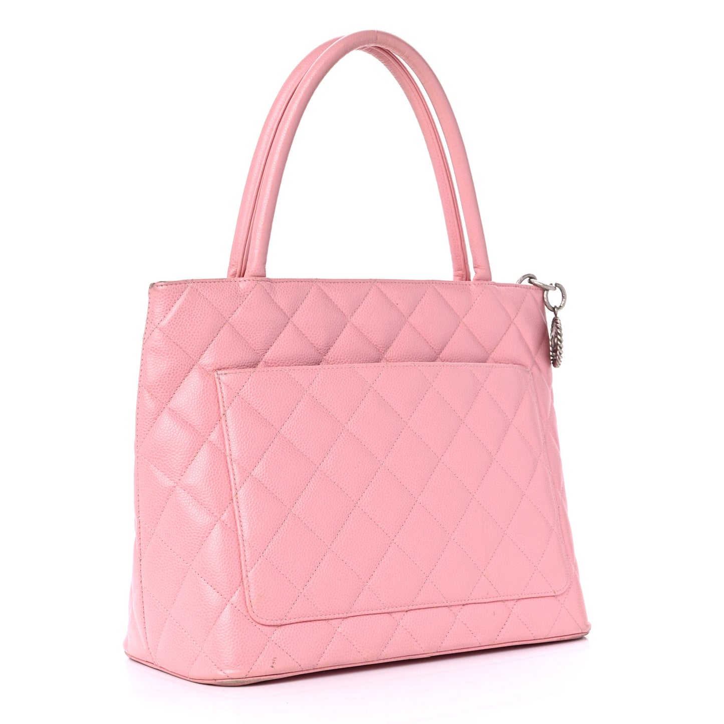 Caviar Medallion CC Tote Light Pink