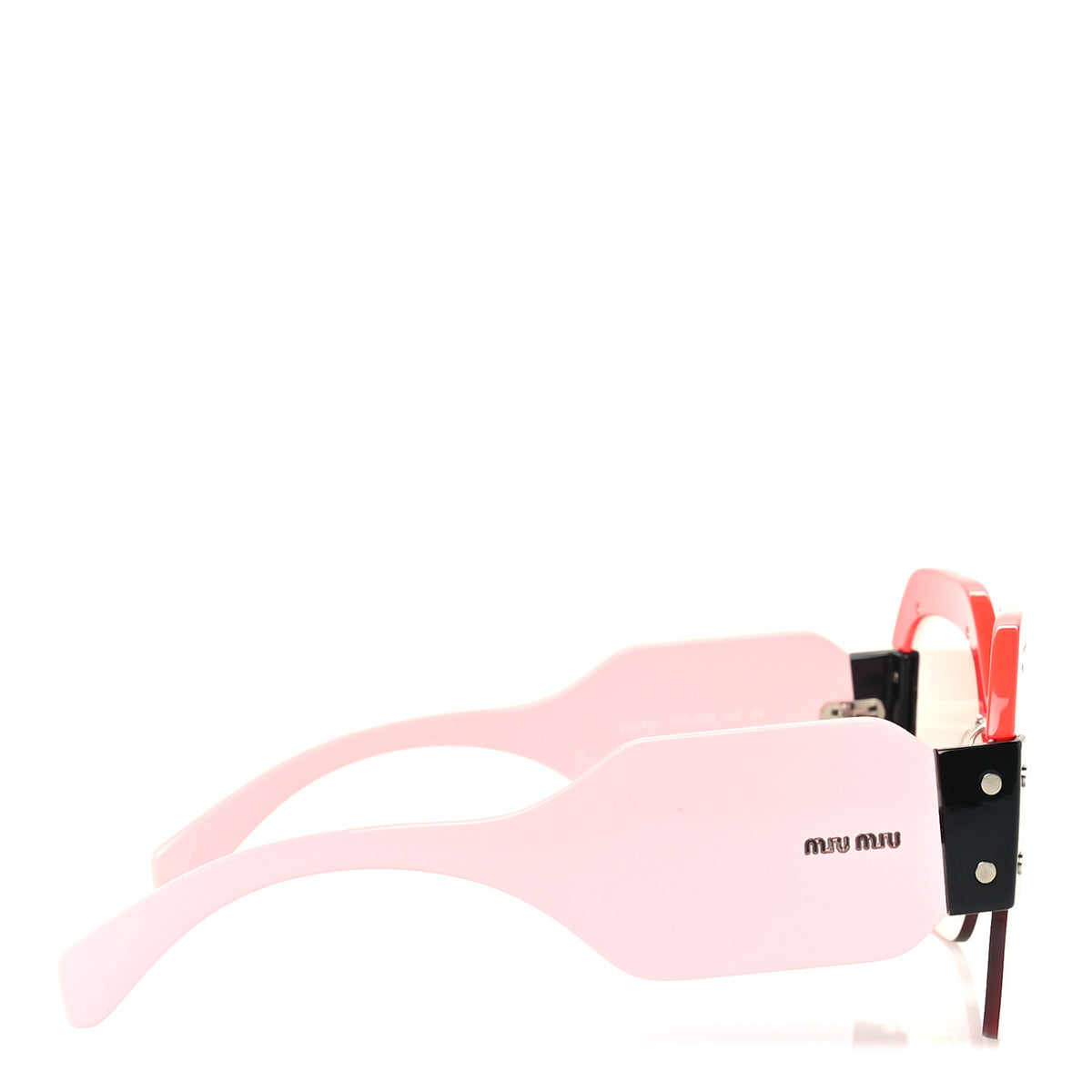 Miu Miu Acetate Sunglasses SMU 09S Pink 3 of 7