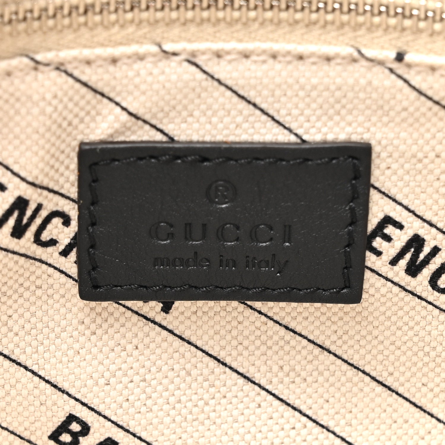 Balenciaga X GUCCI GG Supreme Monogram Neo Classic Silver Hardware City Beige Ebony 7 of 11