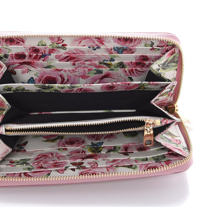 Dolce & Gabbana Dauphine Zip Around Wallet Pink 5 of 10