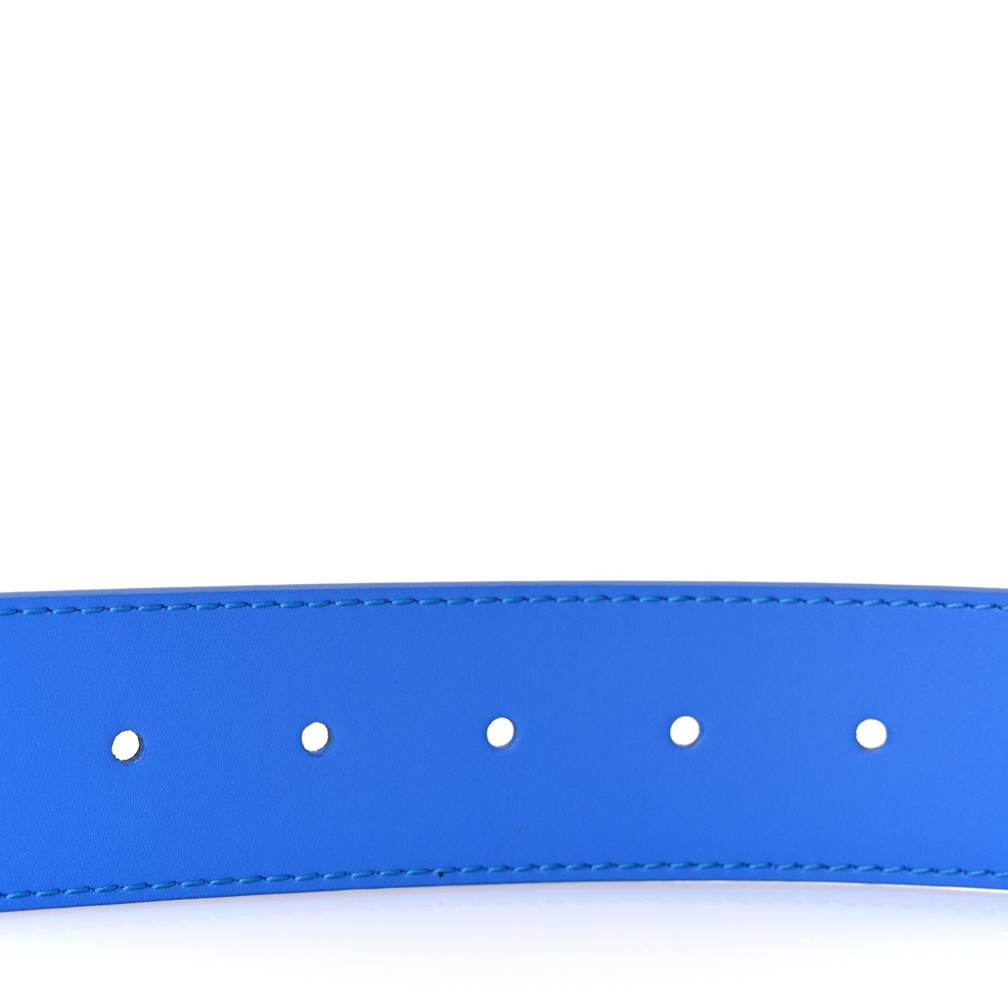 Monogram Clouds 40mm LV Initiales Belt 90 36 Blue
