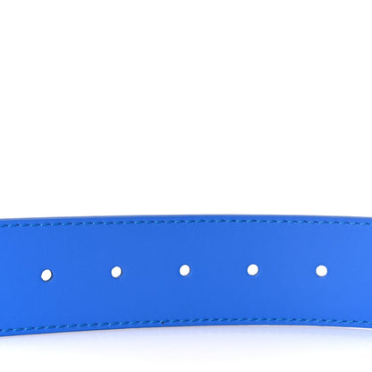 Louis Vuitton Monogram Clouds 40mm LV Initiales Belt 90 36 Blue 4 of 5