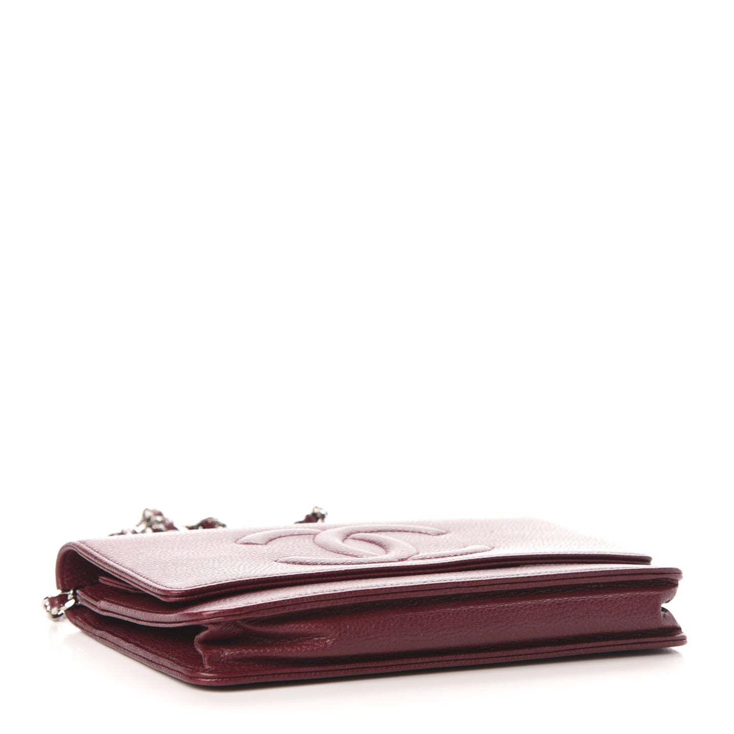 Caviar Timeless CC Wallet on Chain WOC Dark Red