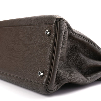 Hermes Togo Kelly Retourne 35 Ecorce 9 of 10