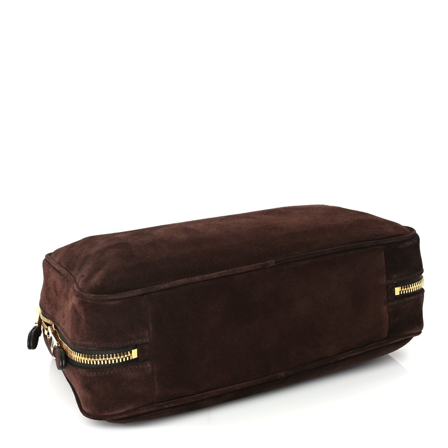 Miu Miu Camoscio Large Beau Top Handle Bag  Moro 3 of 8