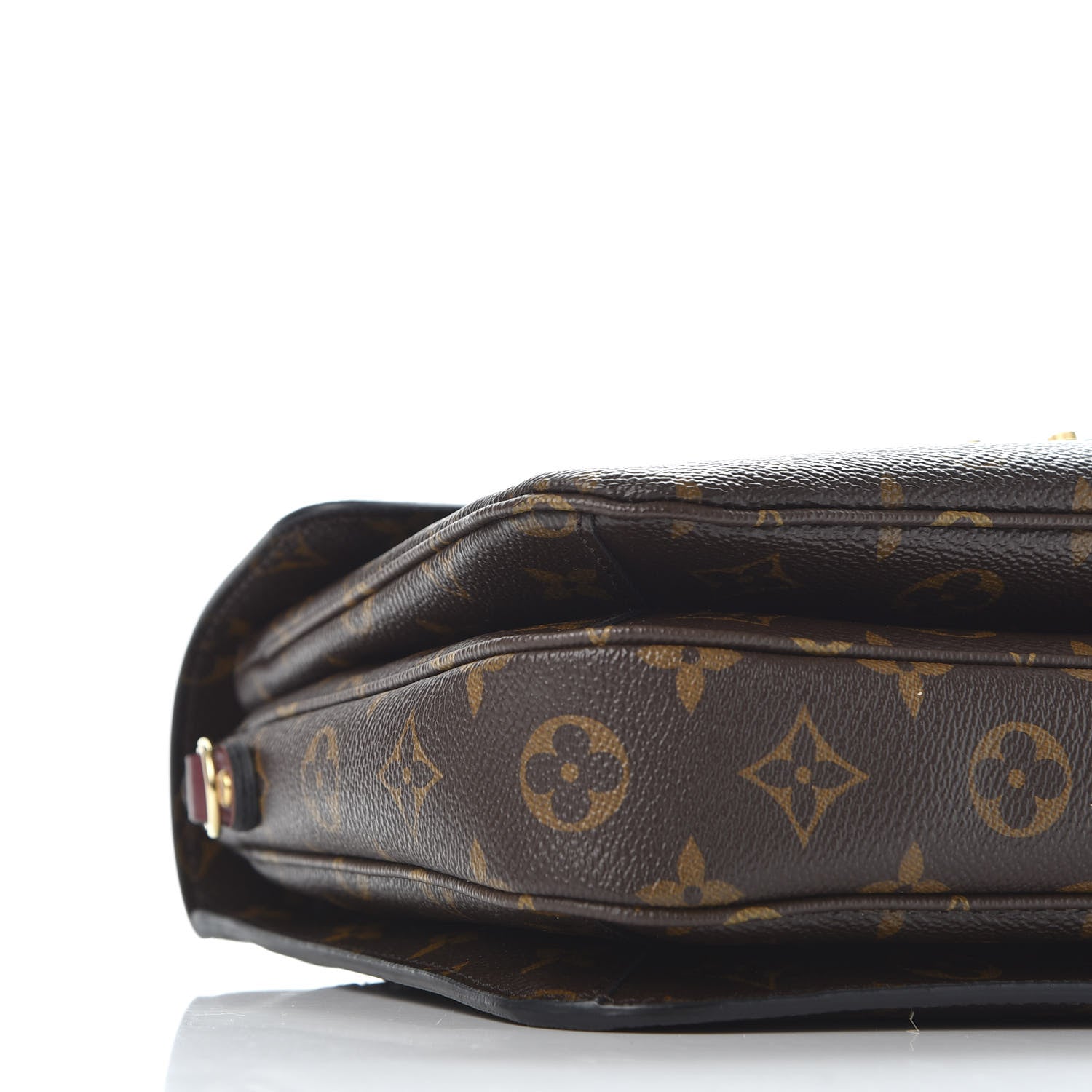 Louis Vuitton Monogram Braided Pochette Metis Safran 7 of 9