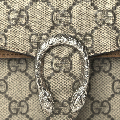 Gucci GG Supreme Monogram Super Mini Dionysus Shoulder Bag Taupe 6 of 8