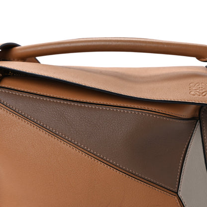 Loewe Calfskin Small Puzzle Bag  Warm Desert Mink 6 of 8