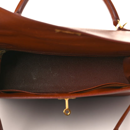 Hermes Box Kelly Sellier 32 Noisette 8 of 26