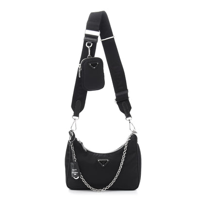 Prada Nylon Re-Edition 2005 Shoulder Bag Black 1 of 13