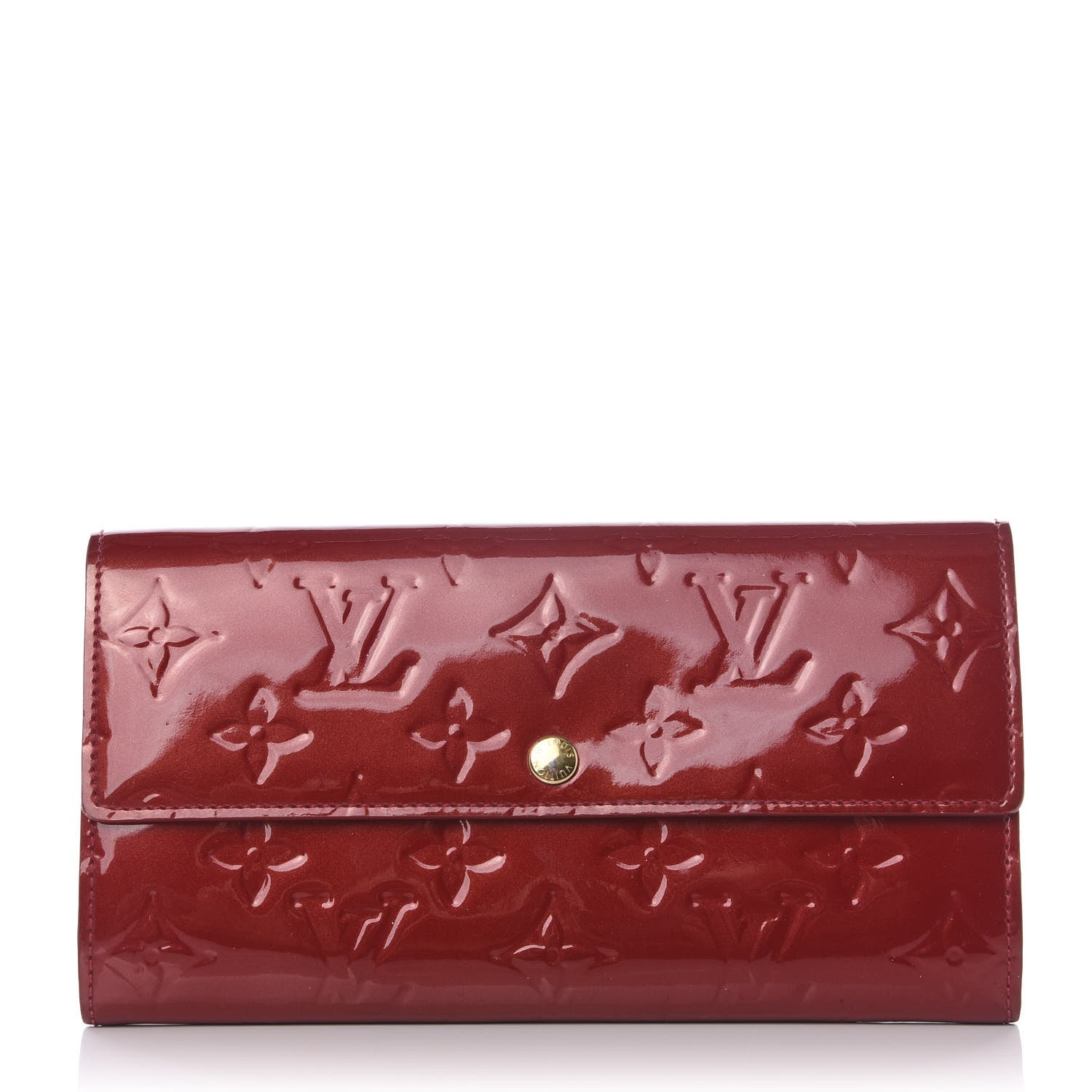 Louis Vuitton Vernis Sarah Wallet Pomme D'Amour 1 of 7