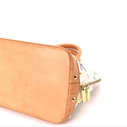 Louis Vuitton Monogram Multicolor Alma  White 8 of 8