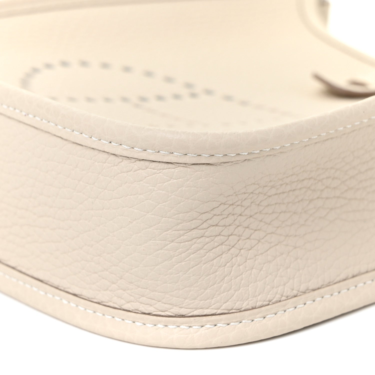 Hermes Taurillon Clemence Evelyne TPM Craie 9 of 11
