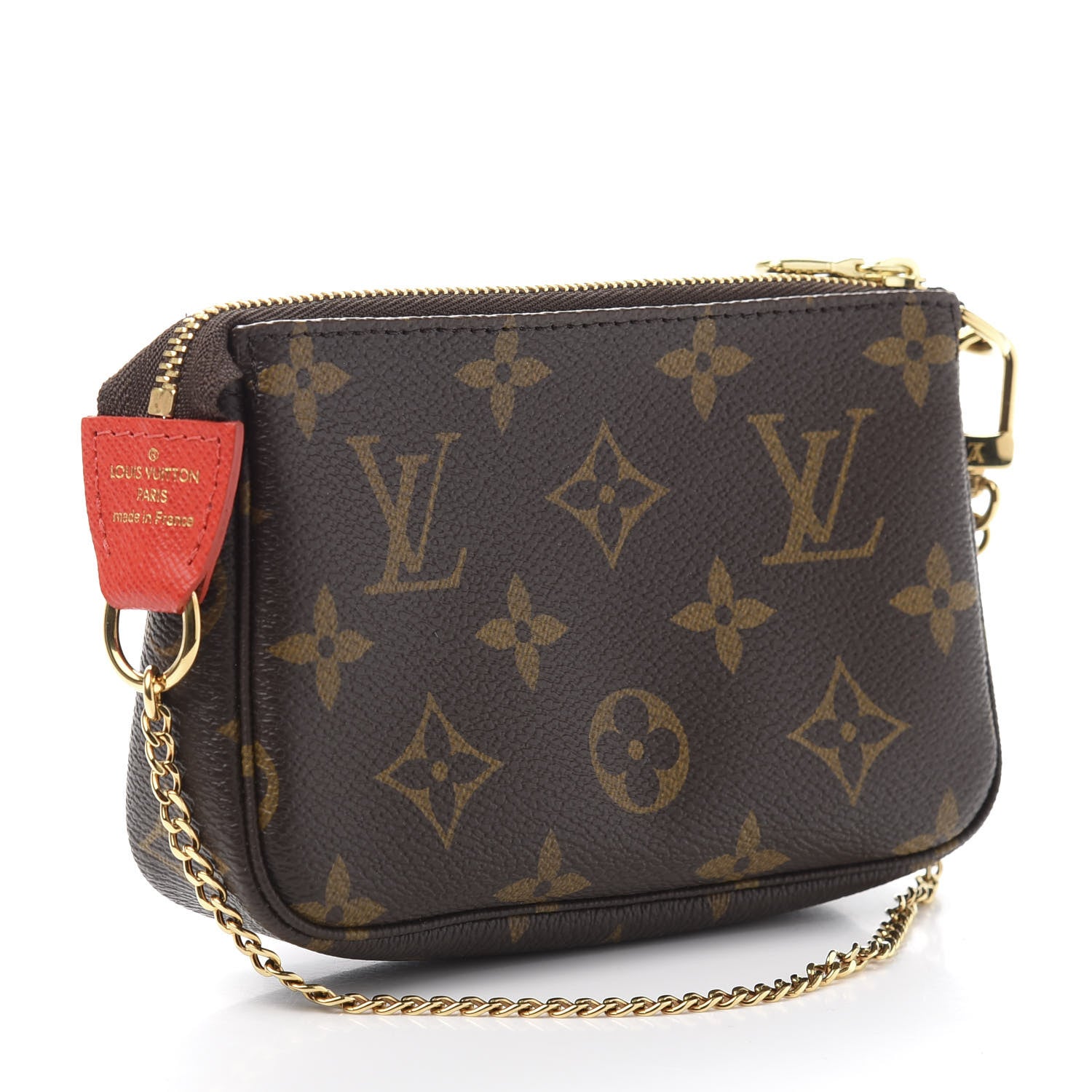 Louis Vuitton Monogram 2018 Christmas Animation Mini Cats Pochette Accessories 3 of 10