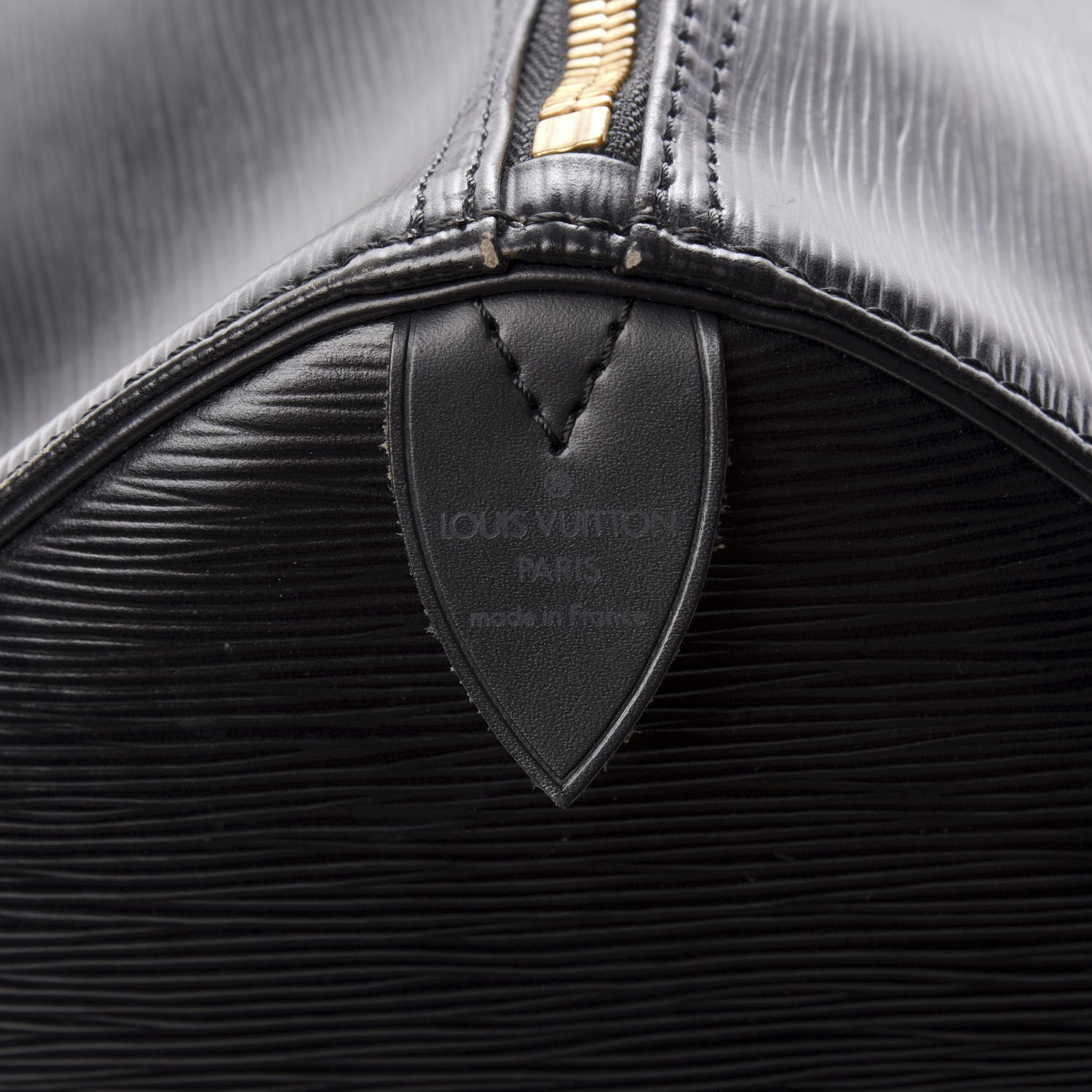 Louis Vuitton Epi Keepall 50 Black 5 of 9