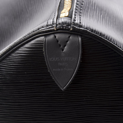 Louis Vuitton Epi Keepall 50 Black 5 of 9
