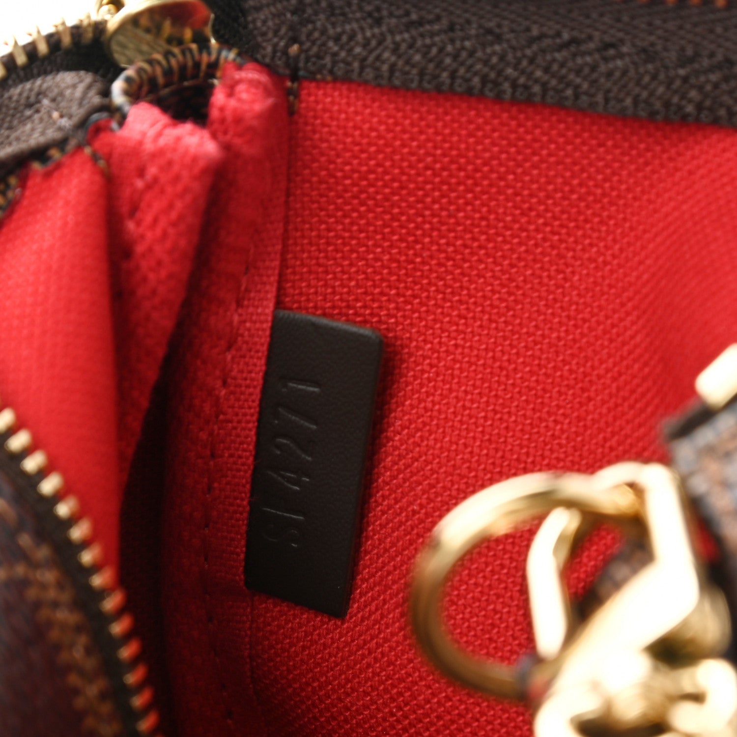 Louis Vuitton Damier Ebene Mini Pochette Accessories 7 of 7