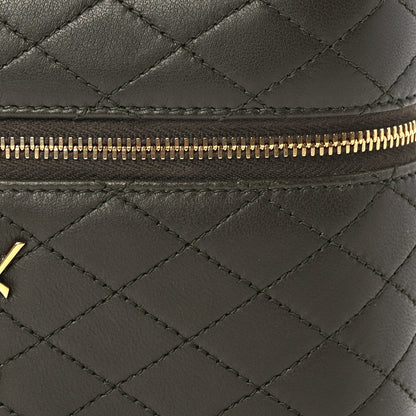 Saint Laurent Lambskin Quilted Mini Gaby Vanity Case Light Musk 6 of 8