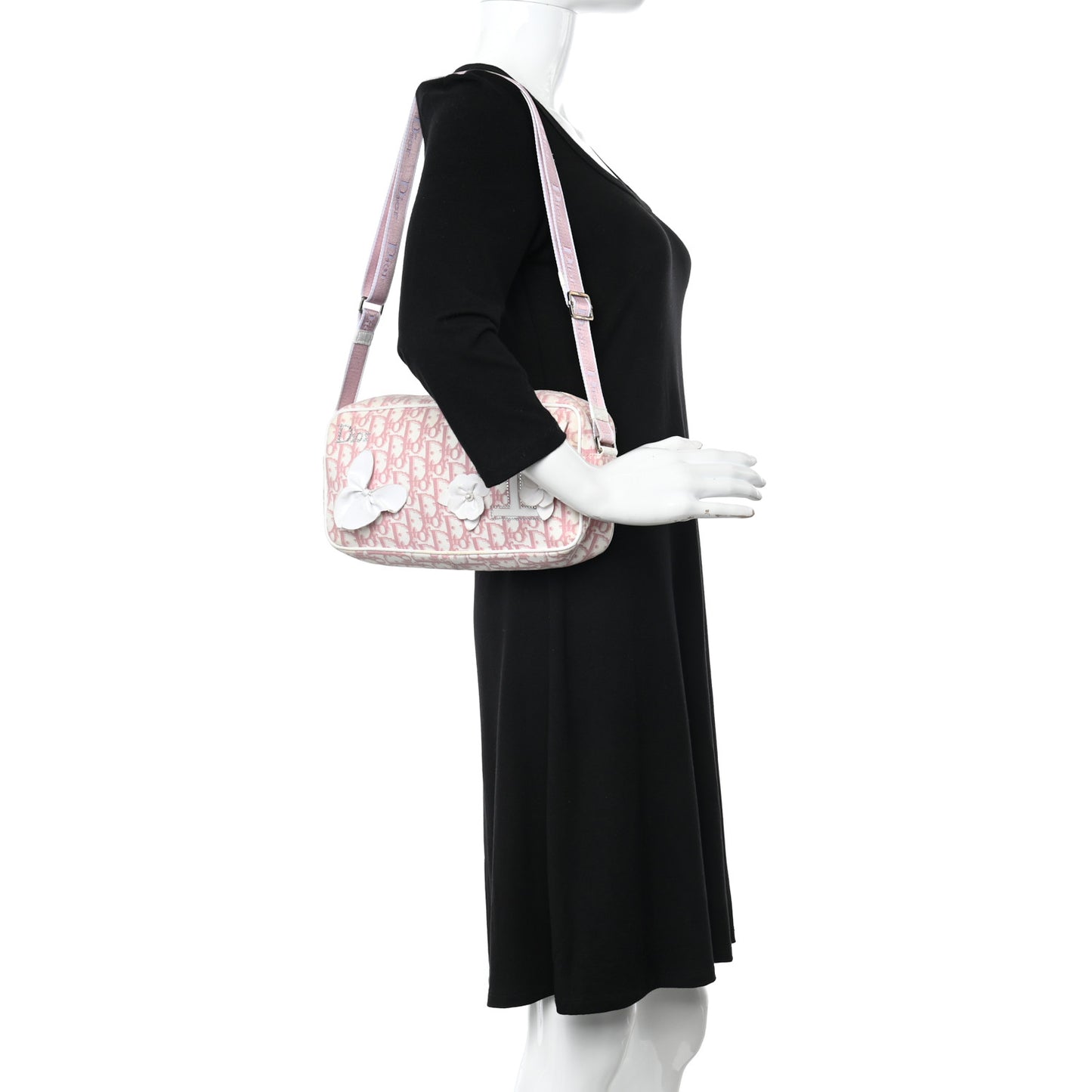 Monogram Girly Shoulder Bag Pink
