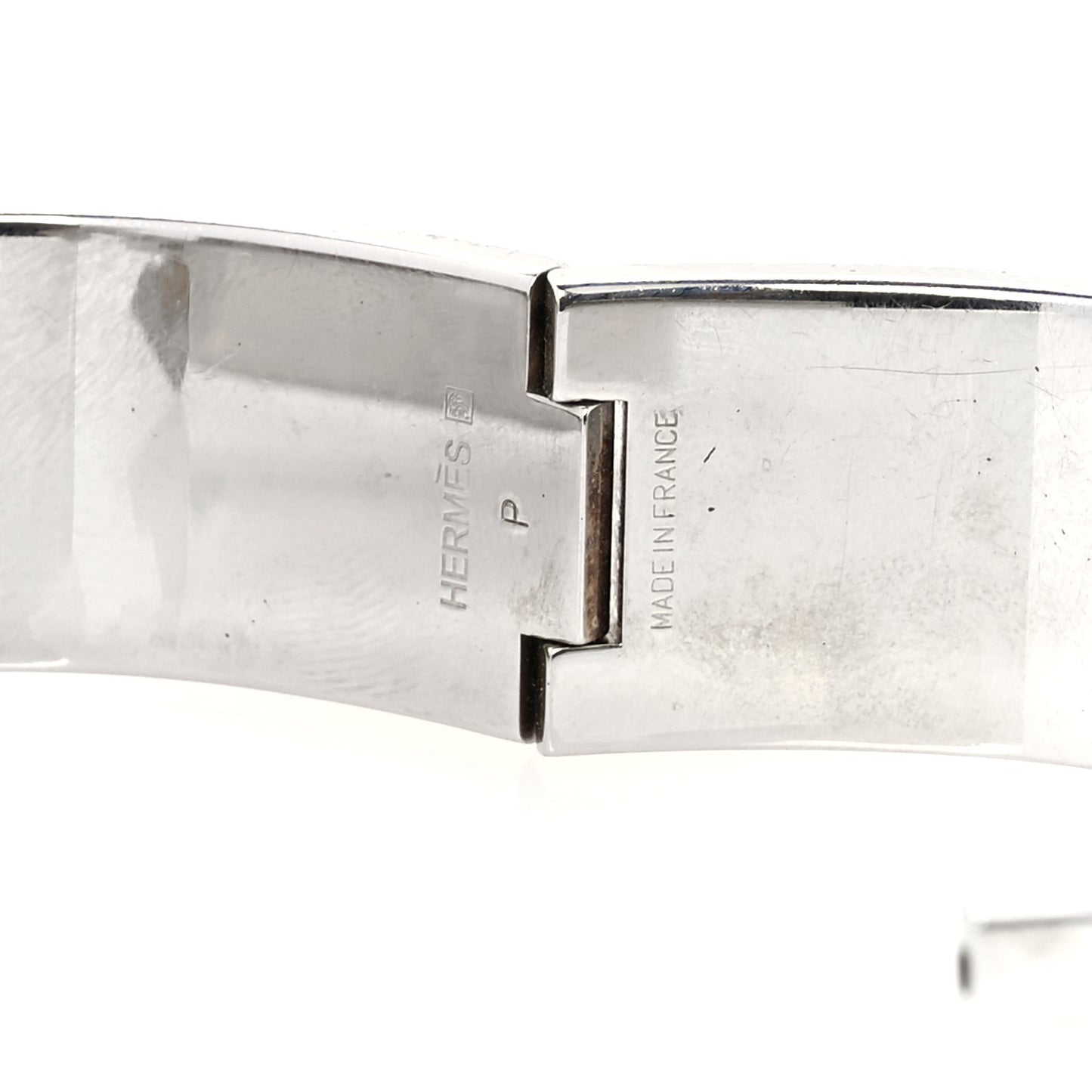 Enamel Wide Clic Clac H Bracelet PM  Rose Nymph
