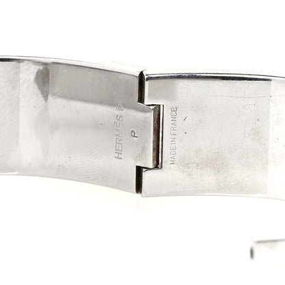 Hermes Enamel Wide Clic Clac H Bracelet PM  Rose Nymph 4 of 4