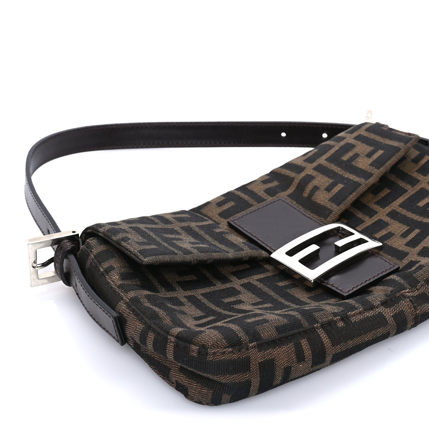 Fendi Zucca Baguette Tobacco Brown 8 of 9
