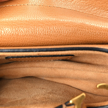 Christian Dior Goatskin Micro Saddle Bag  Camello 4 of 8