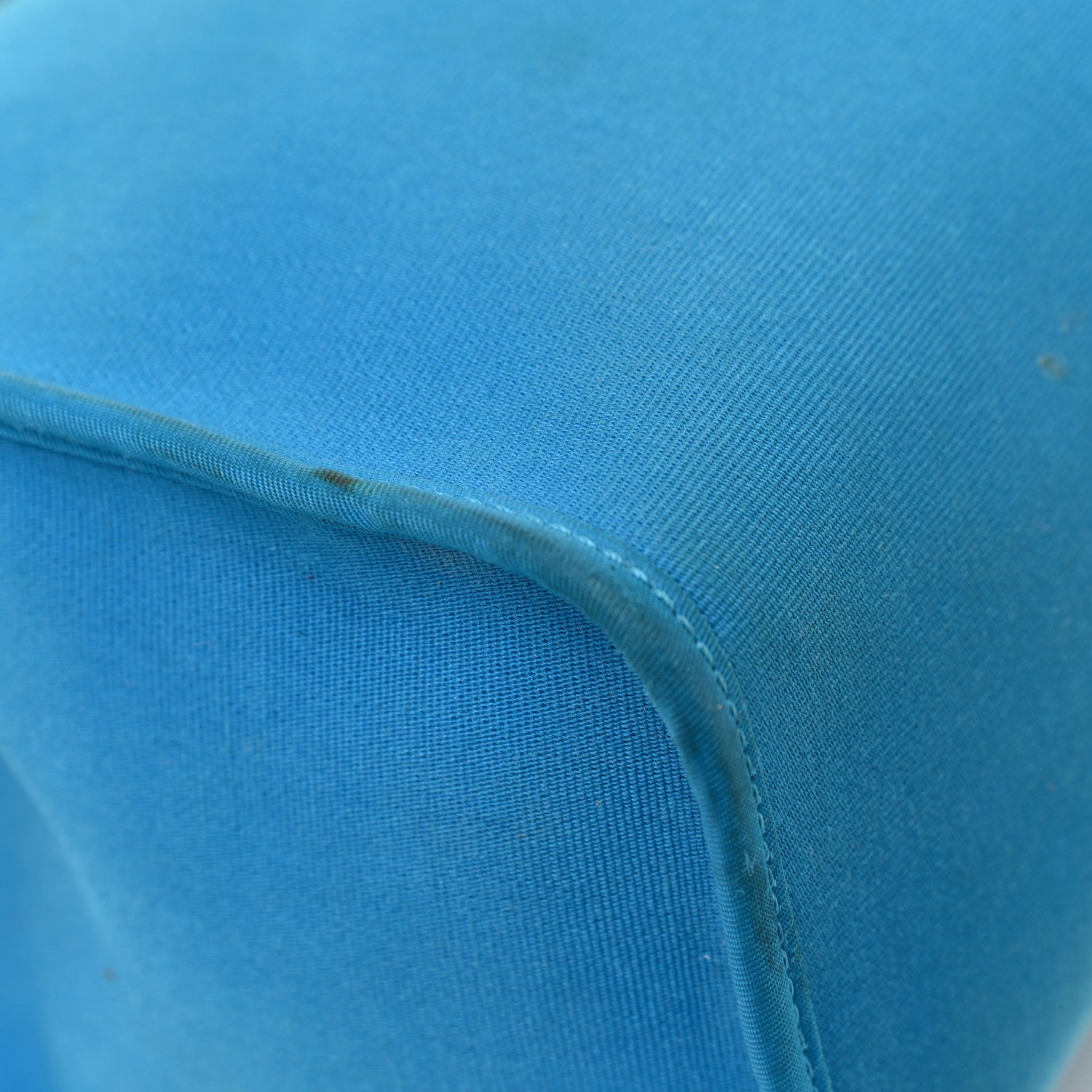 Hermes Vache Hunter Toile Herbag Zip 31 PM Bleu Zanzibar Bleu Indigo 20 of 25