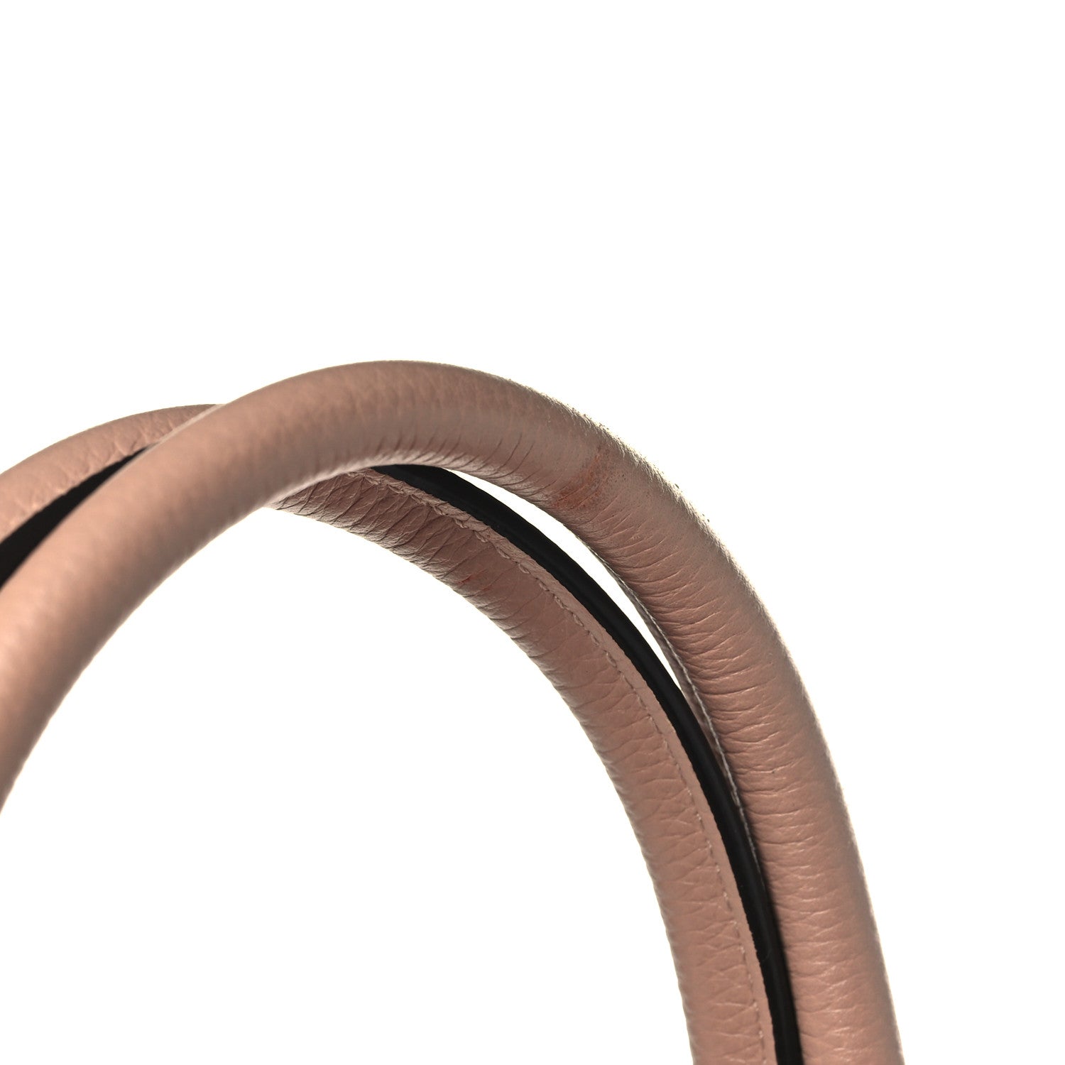 Salvatore Ferragamo Hammered Calfskin Medium Studio Top Handle Bag Beige 10 of 10