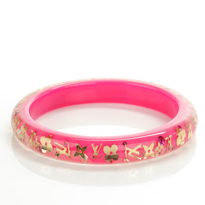 Louis Vuitton Resin Swarovski Medium Inclusion Bracelet PM Rose Pop 3 of 3