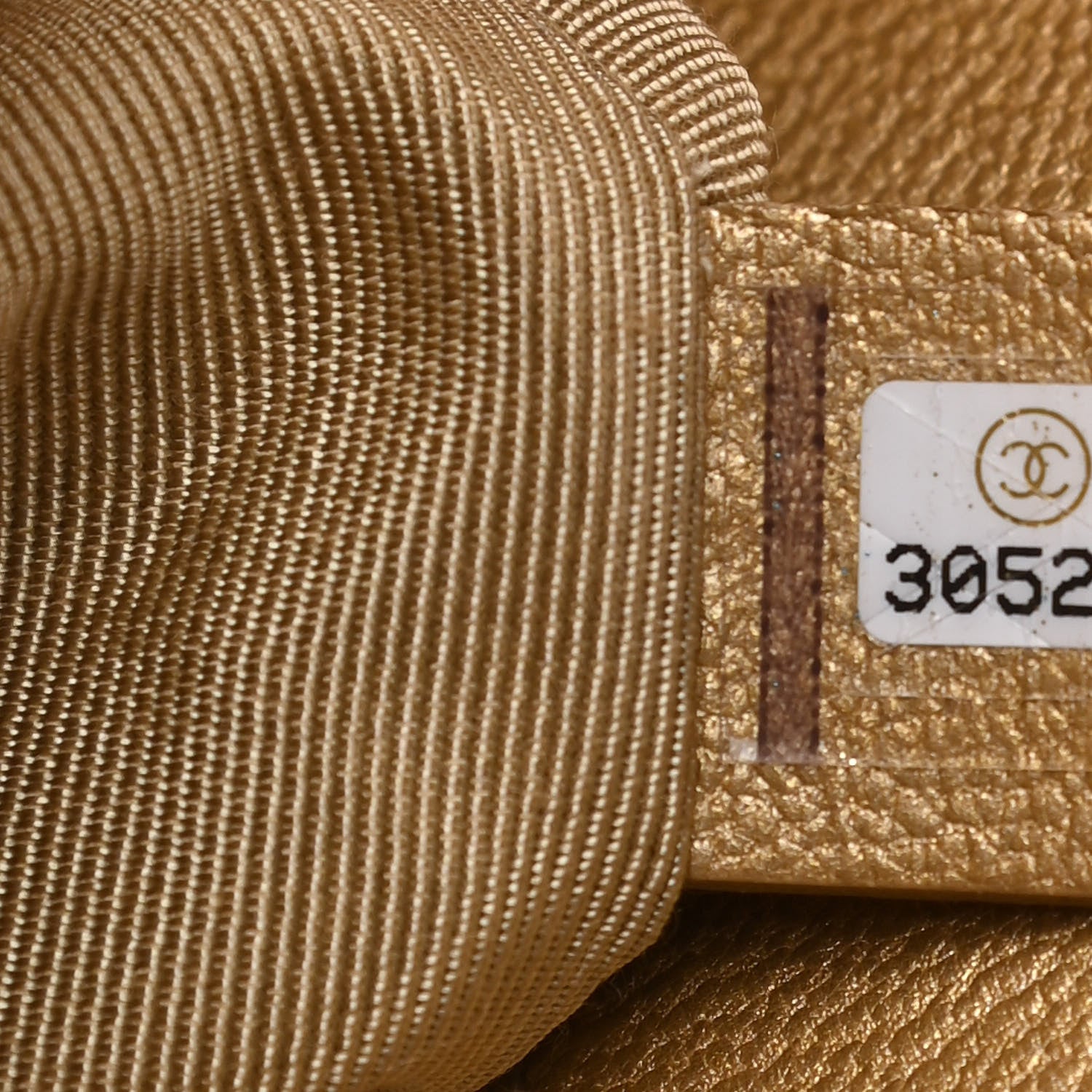 Chanel Metallic Goatskin Quilted Medium Chanel 19 Flap Gold 7 of 12