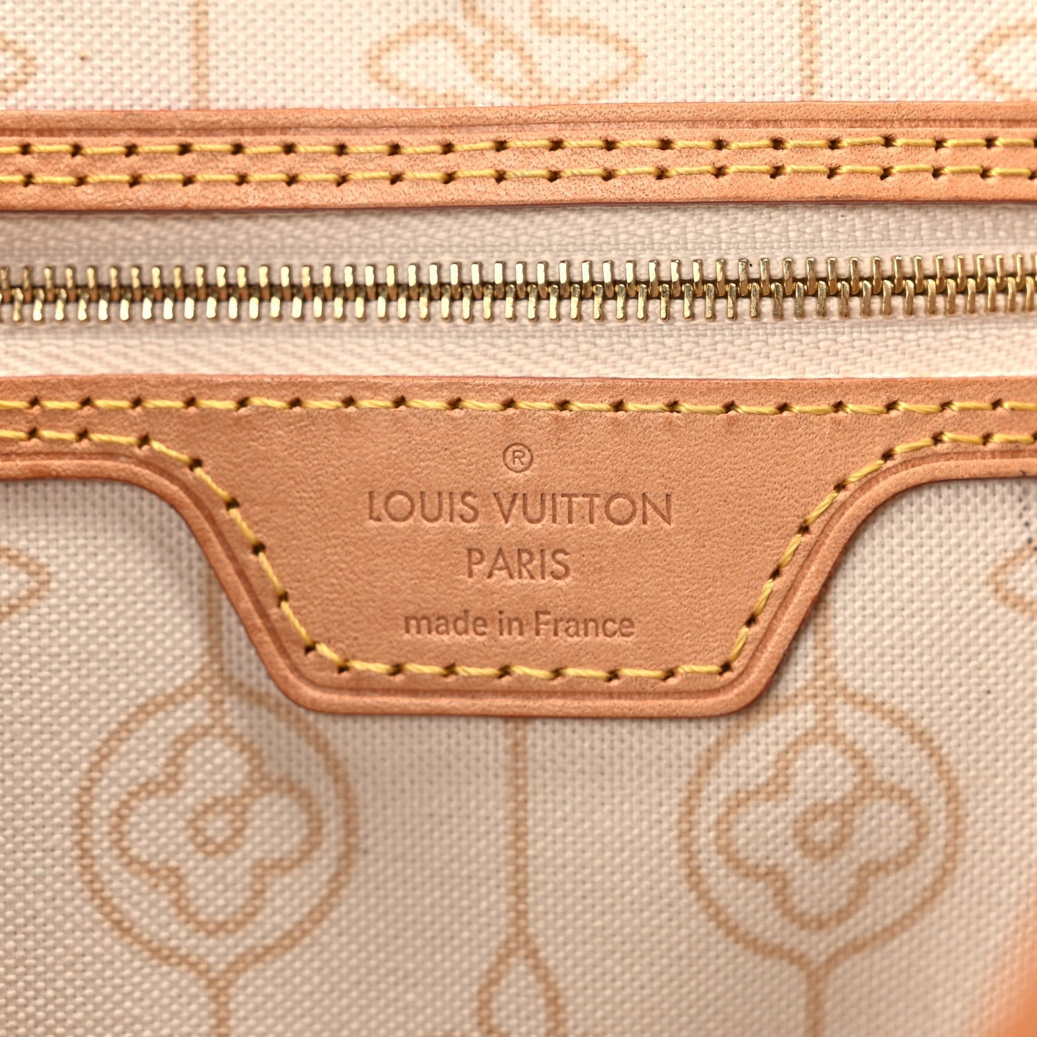 Louis Vuitton Damier Azur Nautical Neverfull MM 6 of 9