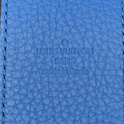 Louis Vuitton Taurillon Bandouliere Shoulder Strap Blue 3 of 4