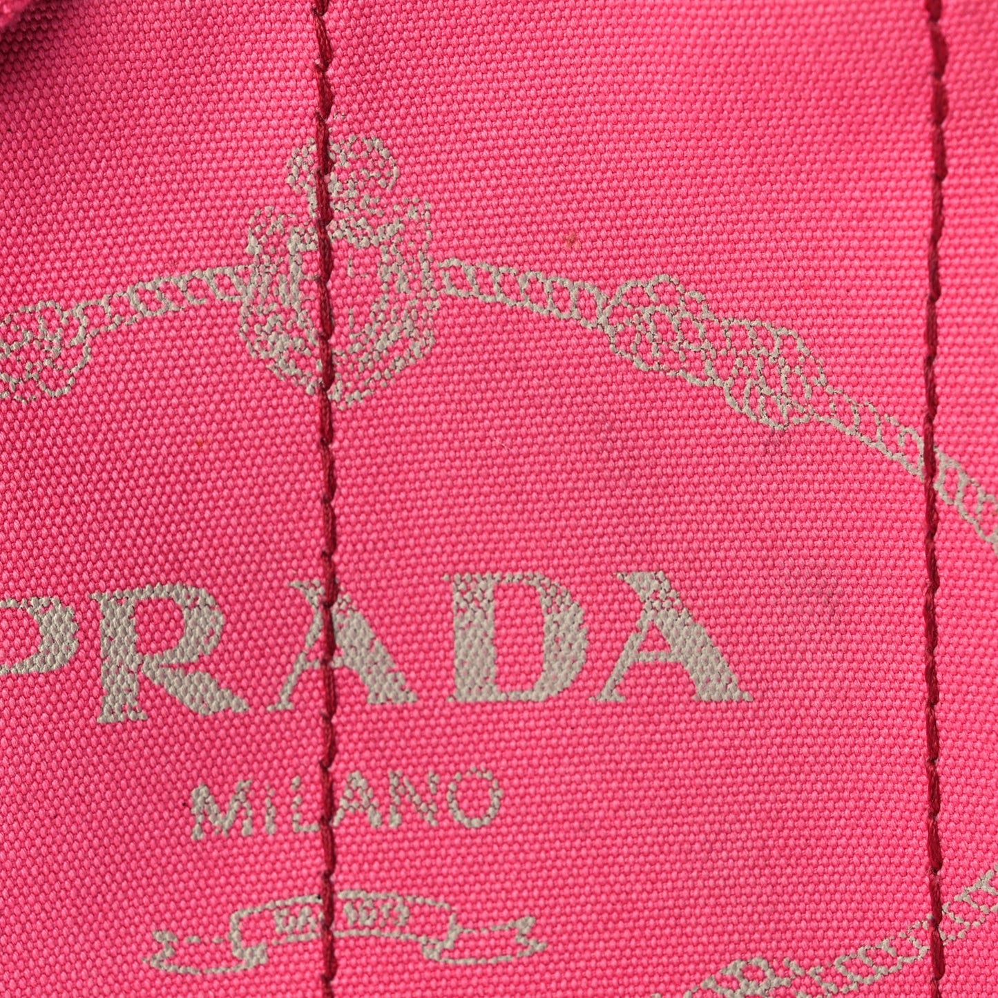 Canapa Small Logo Tote Peonia Peonia