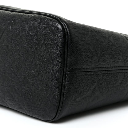 Louis Vuitton Empreinte Monogram Giant Neverfull MM Black 9 of 10