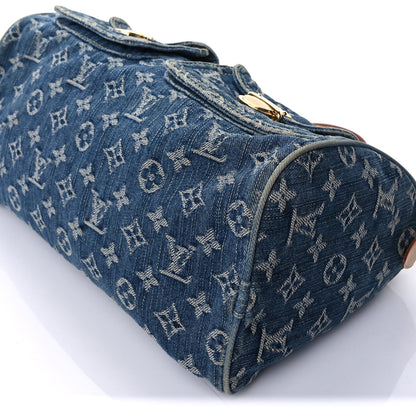 Louis Vuitton Monogram Denim Neo Speedy Blue 8 of 8