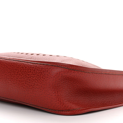 Hermes Taurillon Clemence Evelyne GM Rouge 10 of 11