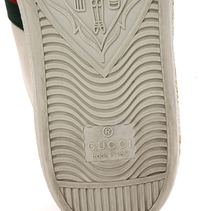 Gucci X SEGA Calfskin Ayers Web Guccy Womens Ace Sneakers 37 White 7 of 7