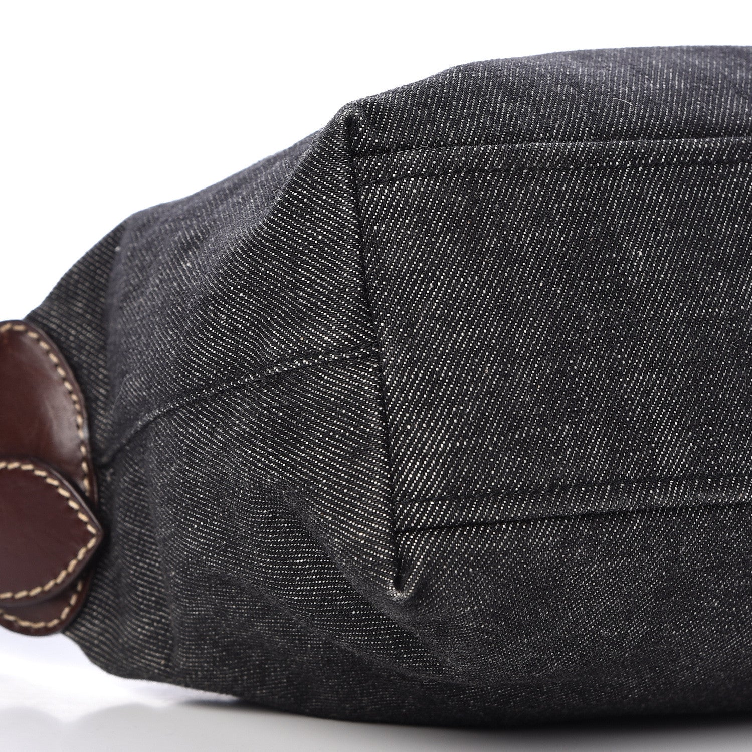 Prada Denim Shoulder Bag Blue 8 of 9