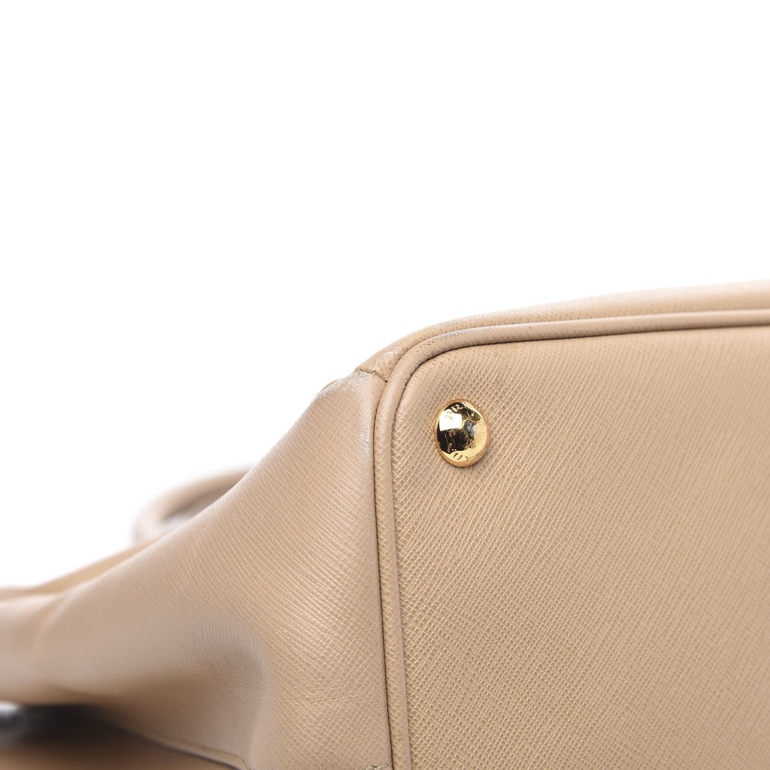 Prada Saffiano Lux Large Tote Sabbia 10 of 15