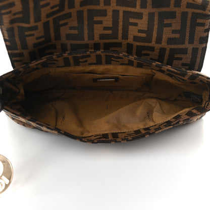 Fendi Zucca Small Chef Shoulder Bag Tobacco 5 of 9