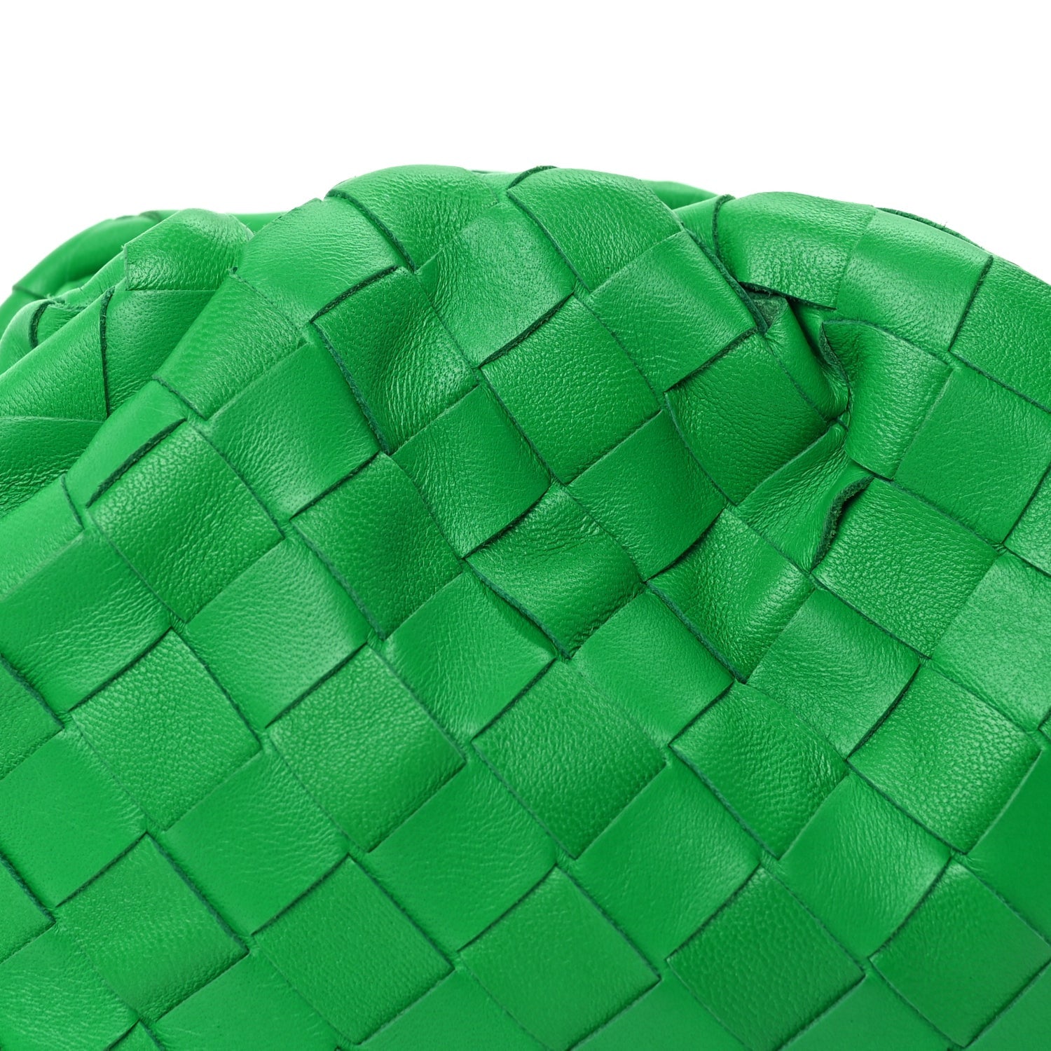 Bottega Veneta Nappa Intrecciato The Mini Pouch Clutch  Parakeet 6 of 8