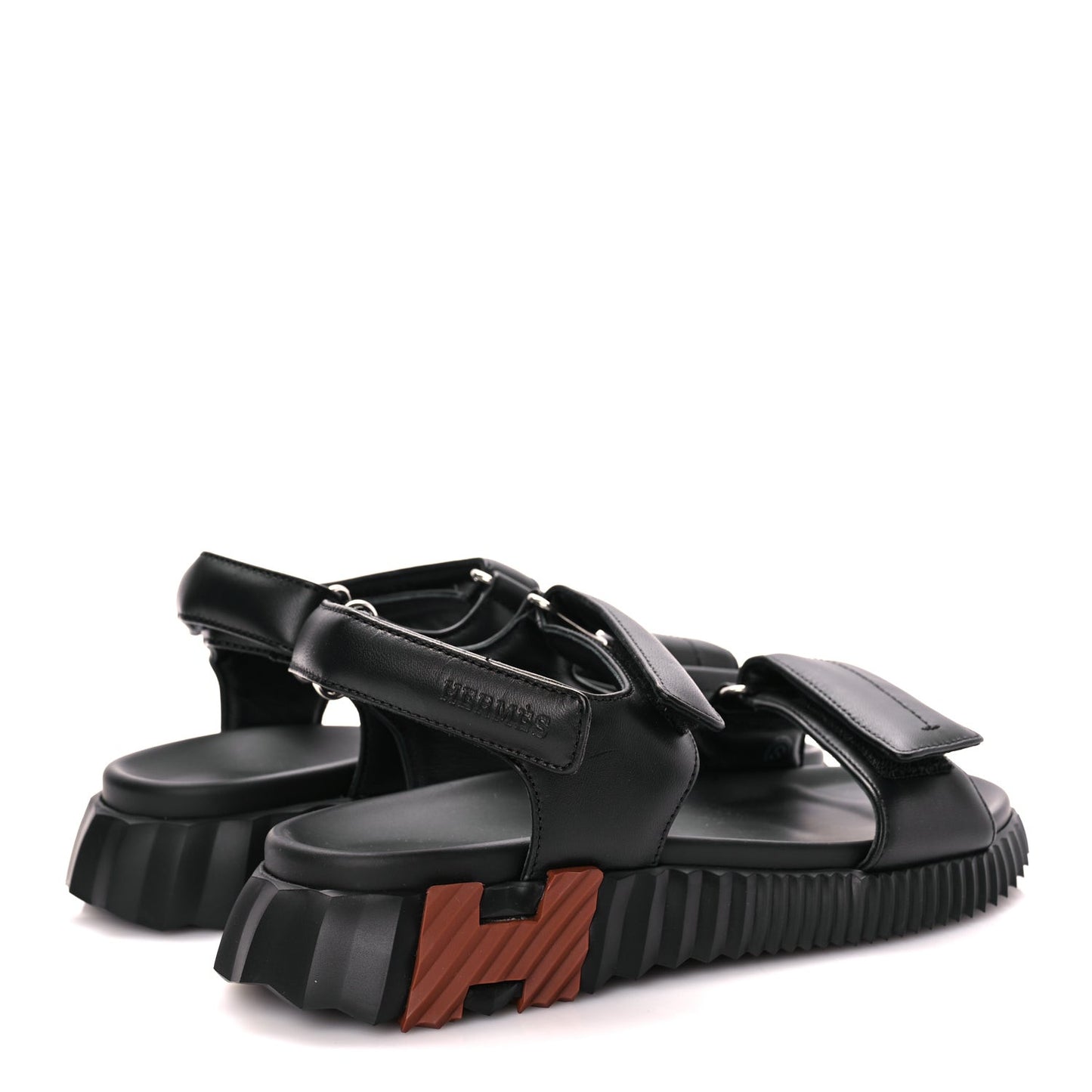 Nappa Junior Sandals 39 Black