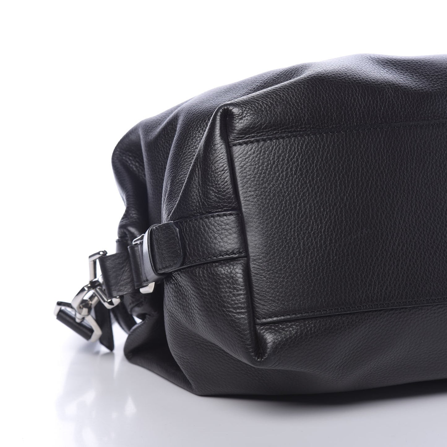 Waxy Grained Calfskin Medium Nightingale Black