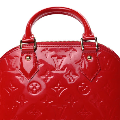 Louis Vuitton Vernis Alma BB  Rouge Grenadine 6 of 8